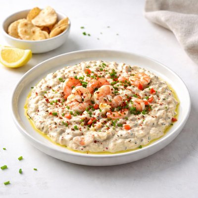 Image of Healthy Creamy Seafood Dip