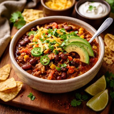 Image of Healthy Crock Pot Chili