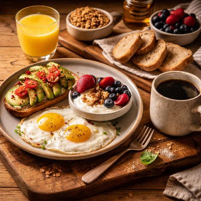 Image of Healthy Everyday Breakfast