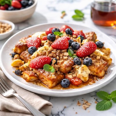 Image of Healthy French Toast Sweetie Scramble