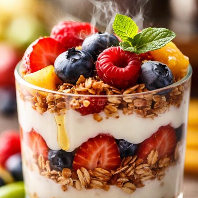 Image of Healthy Fruit Parfait