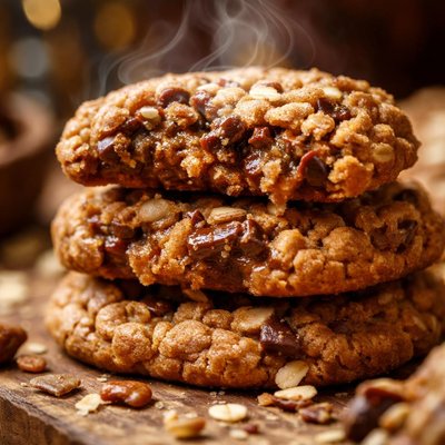 Image of Healthy Gooey Oatmeal Cookies