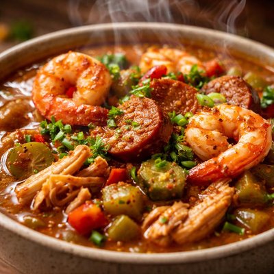 Image of Healthy Gumbo Dont Know Why Its Called Gumbo