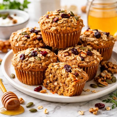 Image of Healthy Harvest Breakfast Muffins