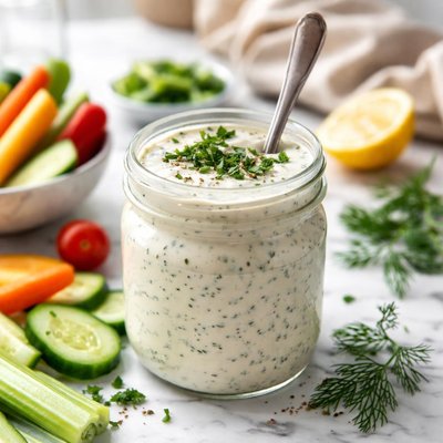 Image of Healthy Homemade Ranch Dressing