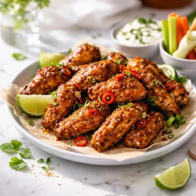 Image of Healthy Hot Wings