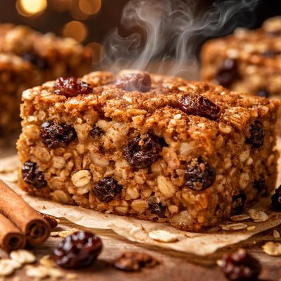 Image of Healthy Instant Cinnamon and Raisin Slice