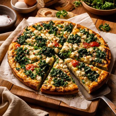 Image of Healthy Kale Breakfast Frittata