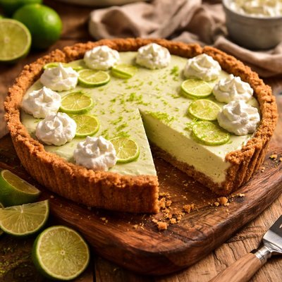 Image of Healthy Key Lime Pie