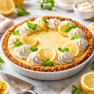 Image of Healthy Lemon Pie