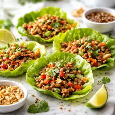 Image of Healthy Lettuce Wraps