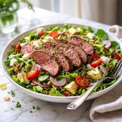 Image of Healthy Lite Steak Salad