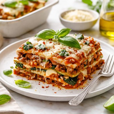 Image of Healthy Low Fat Lasagna