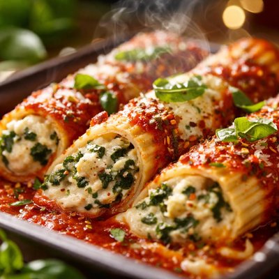 Image of Healthy Manicotti