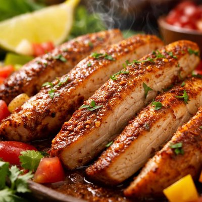 Image of Healthy Mexican Chicken Strips