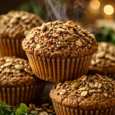 Image of Healthy Multigrain Muffins