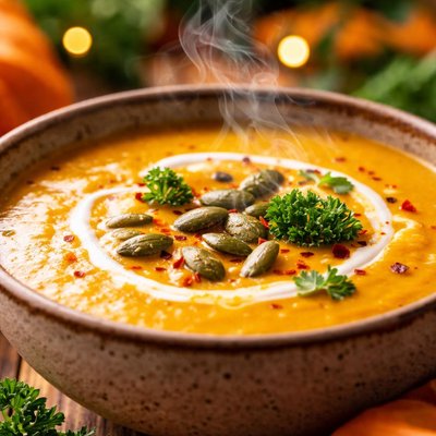 Image of Healthy Pumpkin Soup