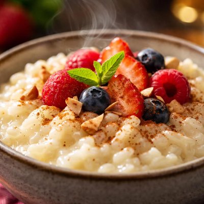 Image of Healthy Rice Pudding