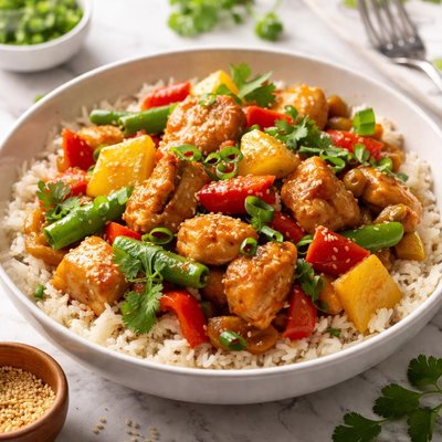 Image of Healthy Slow Cooker Polynesian Chicken