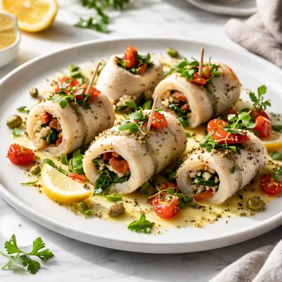 Image of Healthy Sole Roll Ups