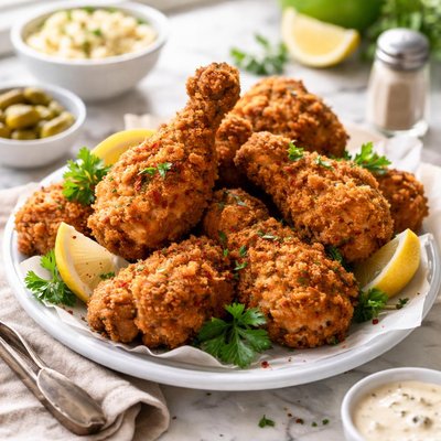 Image of Healthy Southern Fried Chicken