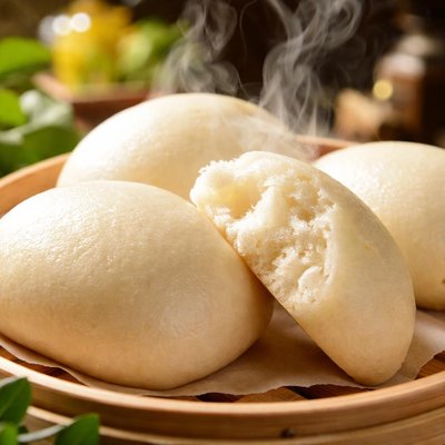 Image of Healthy Steamed Buns Mantou