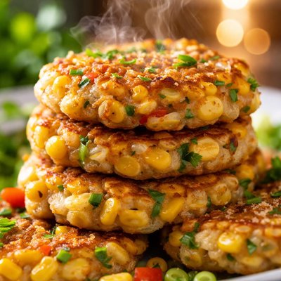 Image of Healthy Sweet Corn Cakes