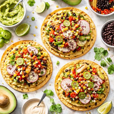 Image of Healthy Tostadas