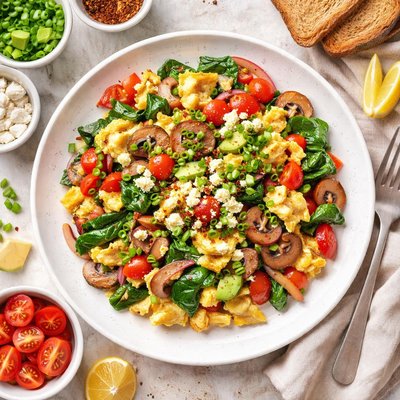 Image of Healthy Veggie Scramble