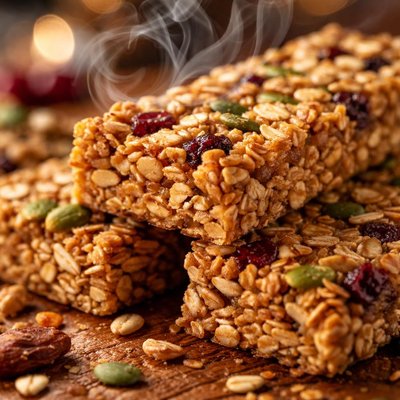 Image of Healthy Whole Grain Granola Bars