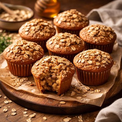 Image of Healthy Whole Grain Muffins