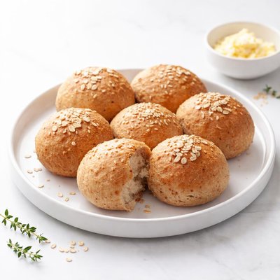 Image of Healthy Whole Wheat Dinner Rolls