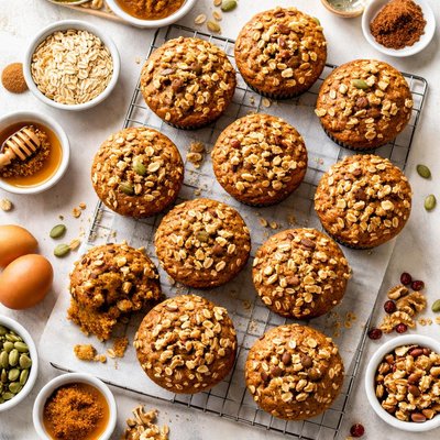 Image of Heart Healthy Pumpkin Muffins