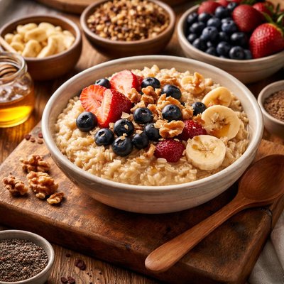 Image of Heart Healthy Steel Cut Oatmeal with Choice of Variations