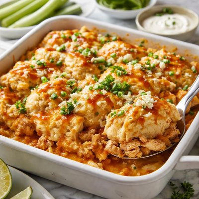 Image of Heart Smart Bisquick Buffalo Chicken Bake