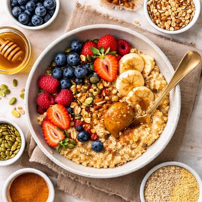 Image of Hearty 3 Grain Porridge