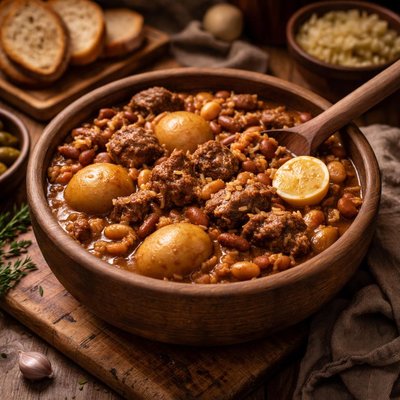 Image of Hearty and Delicious Cholent for a Crowd