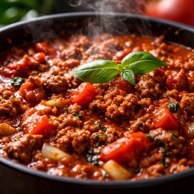 Image of Hearty Backyard Spaghetti Sauce for 50