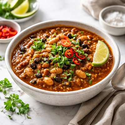 Image of "Curry de Frijoles Sustancioso Paleo"