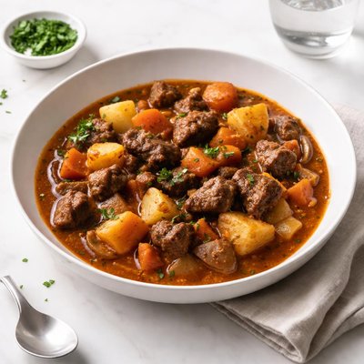 Image of Whole30 Hearty Beef and Squash Stew