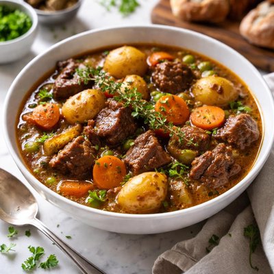 Image of Hearty Beef and Veggie Stew