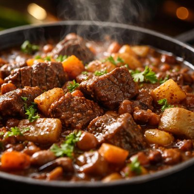 Image of Cazuela de Res Sustanciosa sin Soya