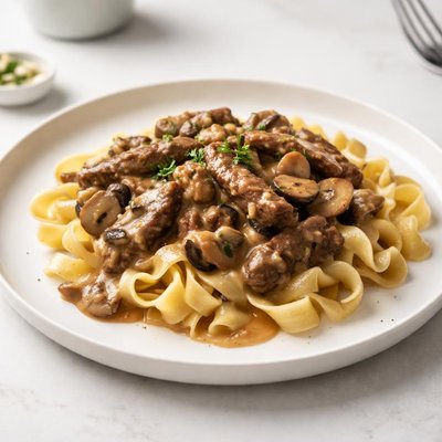 Image of Hearty Beef Stroganoff