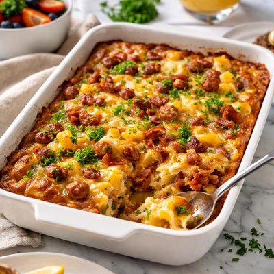 Image of Hearty Brunch Breakfast Casserole