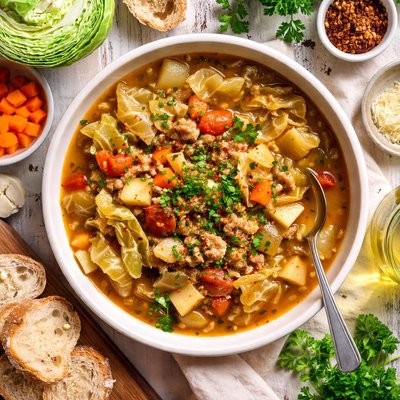 Image of Hearty Cabbage Soup