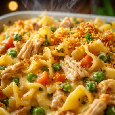Image of Hearty Chicken Noodle Casserole