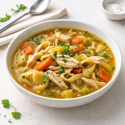 Image of Hearty Chicken Noodle Soup