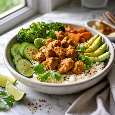 Image of Hearty Curried Chicken Bowl