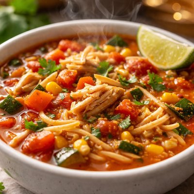 Image of Vegan Hearty Fideo Soup