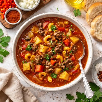 Image of Hearty Goulash Soup
